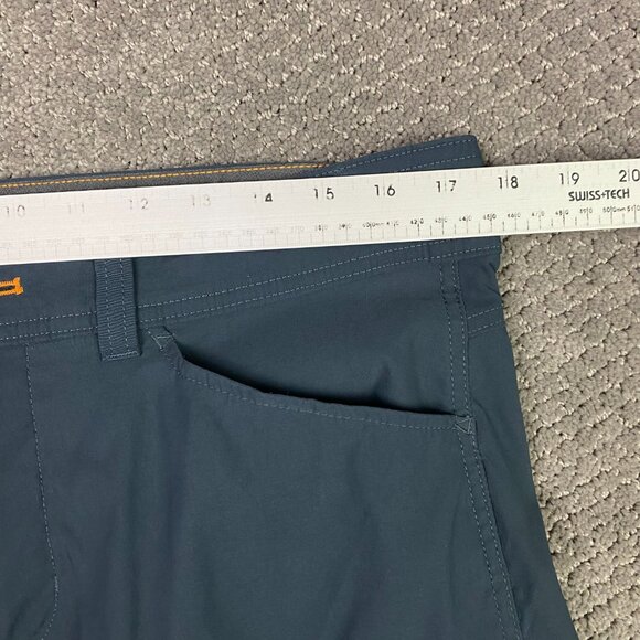 Eddie Bauer First Ascent Shorts Men's 34 Slate Blue Guide Pro Cargo Hiking - Picture 11 of 15